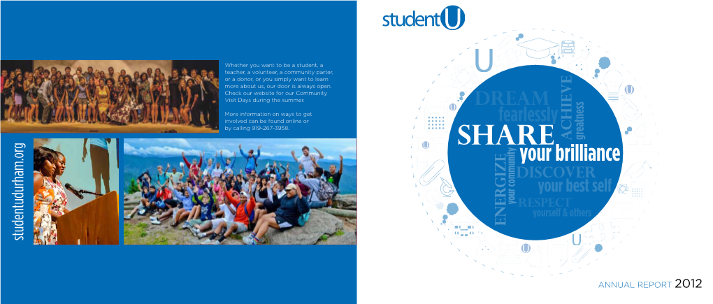 Student U 2012 Annual Report