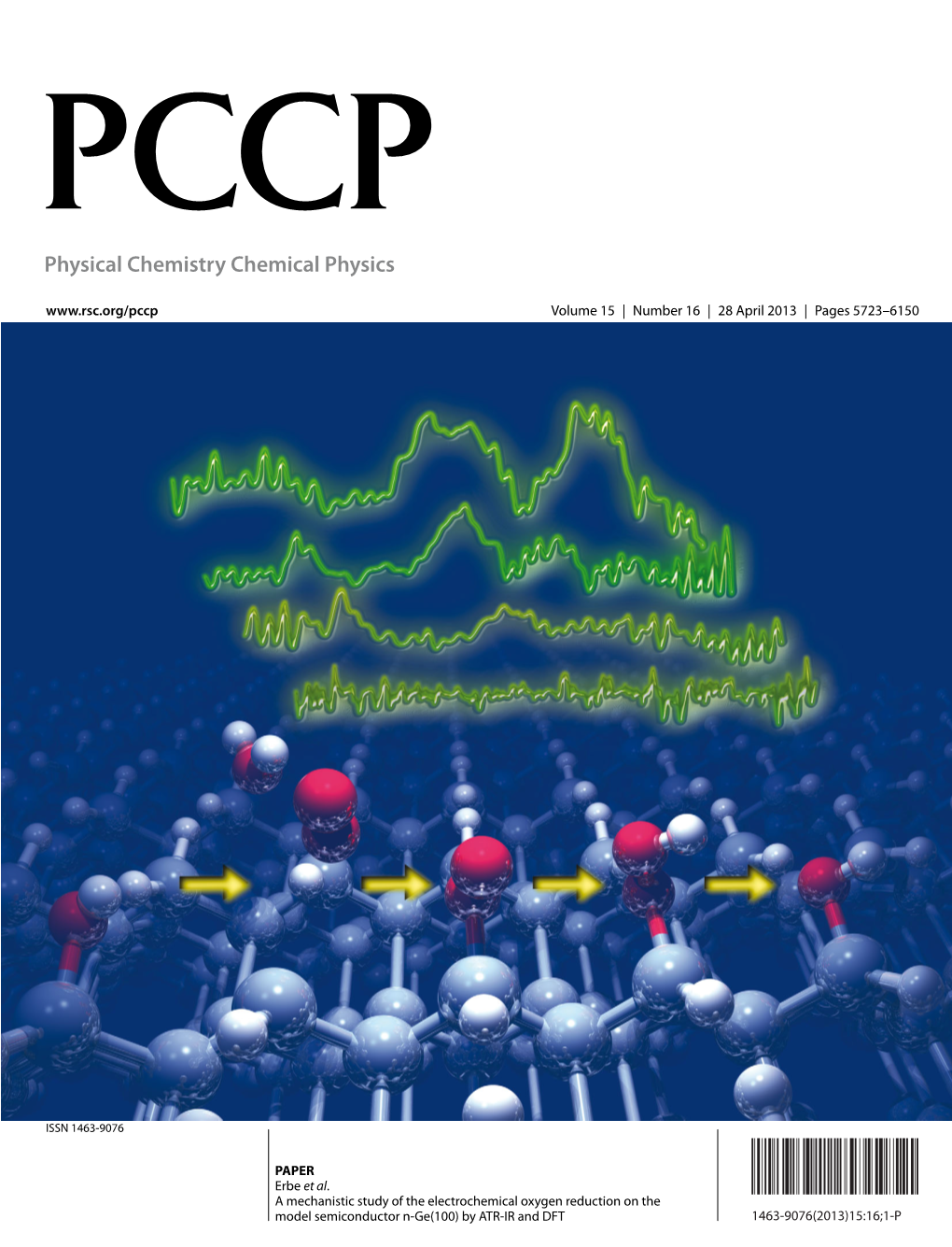 Physical Chemistry Chemical Physics Volume 15 | Number 16 | 28 April 2013 | Pages 5723–6150