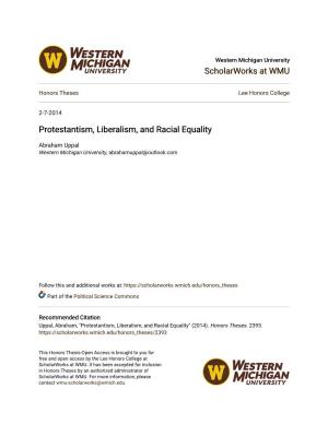 Protestantism, Liberalism, and Racial Equality