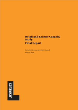 Retail and Leisure Capacity Study Final Report