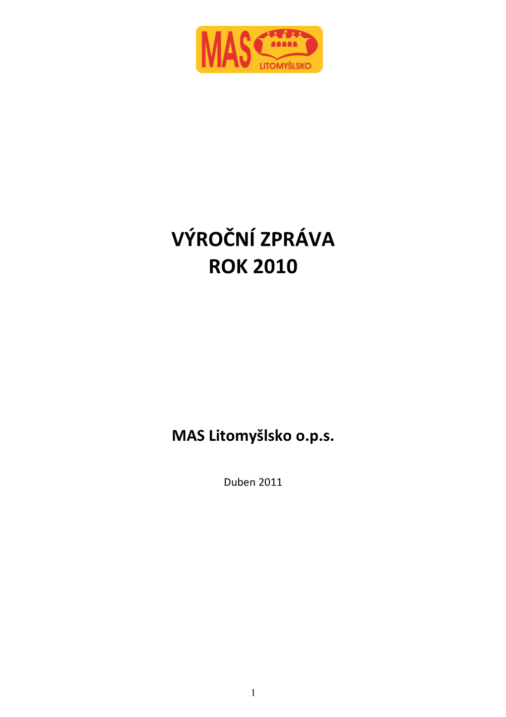 Výroční Zpráva Rok 2010