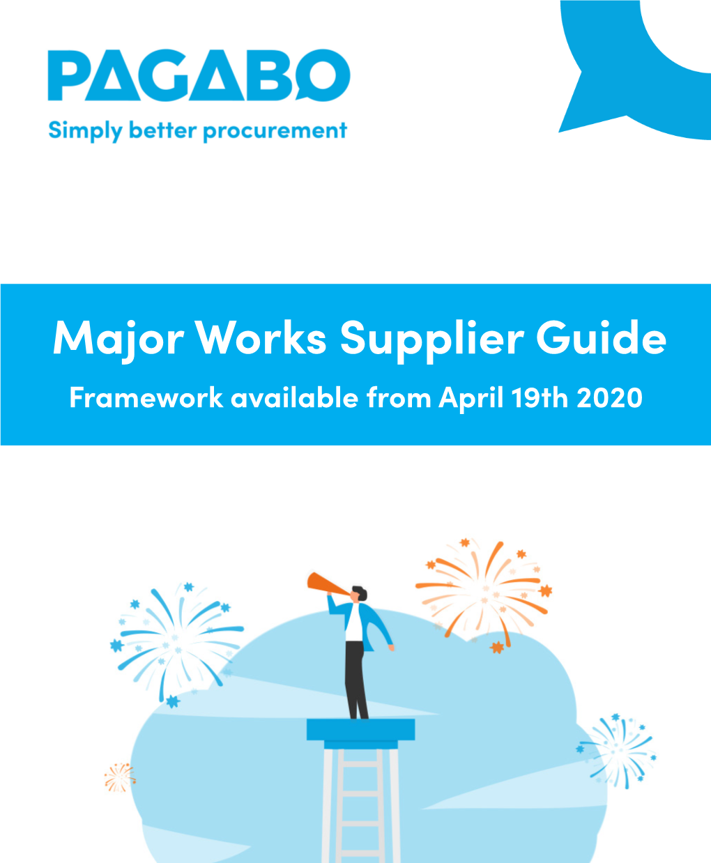 Pagabo Major Works Framework Supplier Guide 2020