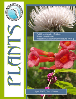 Field Guide to Plants Used in the Wetland Assessment Procedure