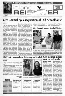City Council Eyes Acquisition of Old Schoolhouse