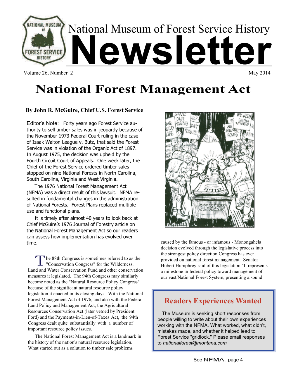 National Forest Management Act