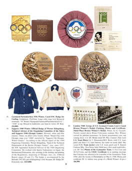 18. Garmisch-Partenkirchen 1936 Winter. Cased IOC Badge for Curling