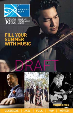 Fill Your Summer with Music Draft