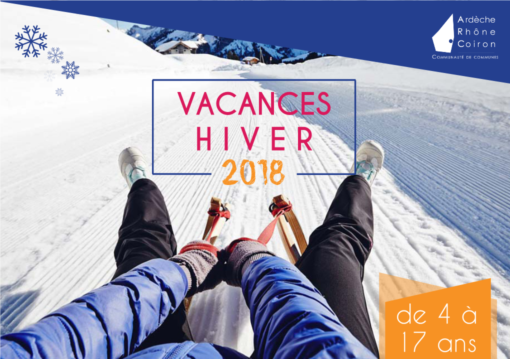Vacances Hiver 2018