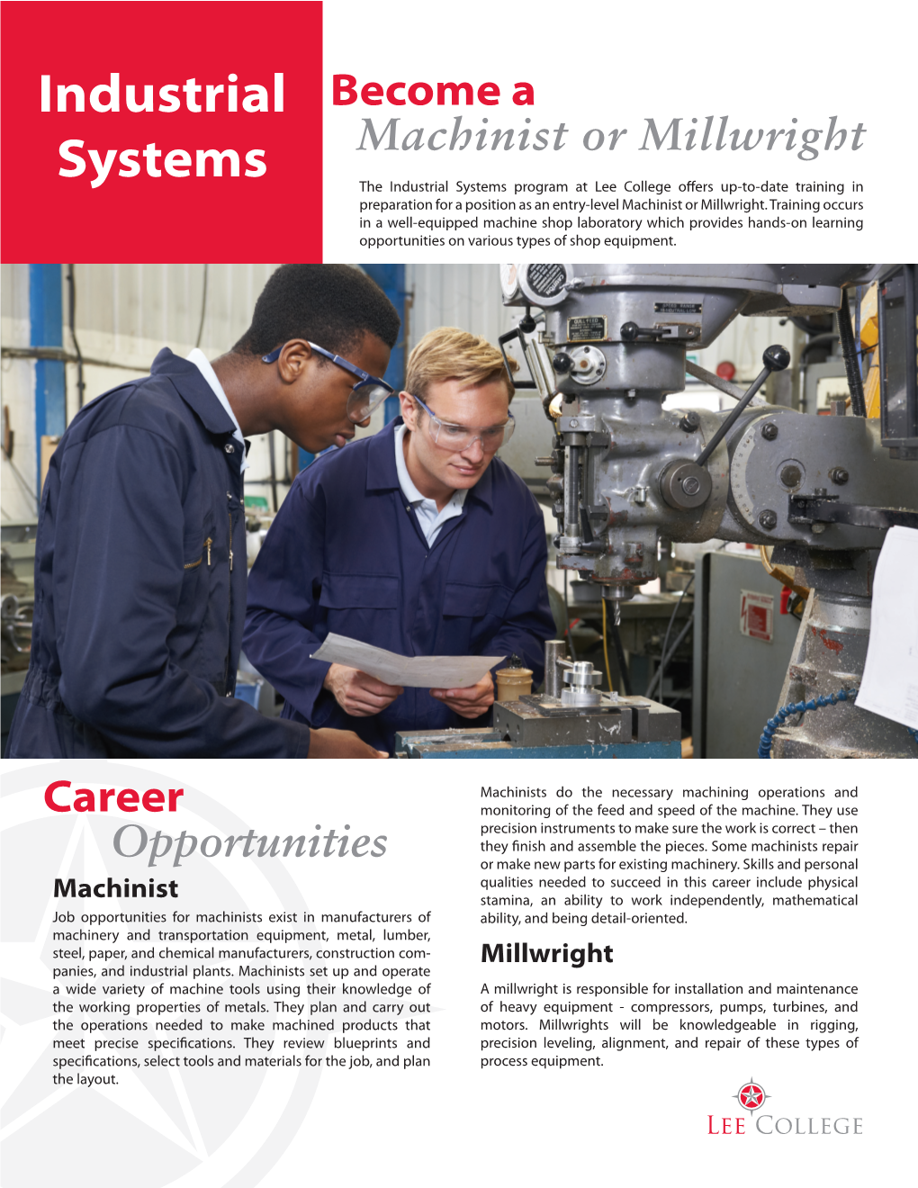 Industrial Systems (Machinist Or Millwright)