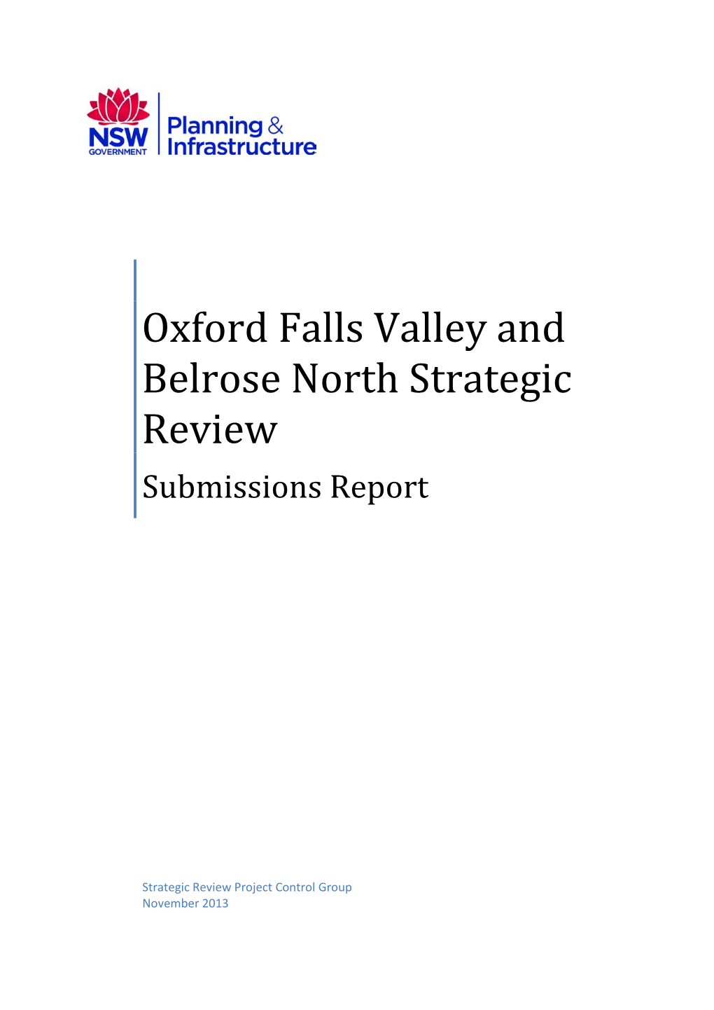 Oxford Falls Valley and Belrose North Strategic Review
