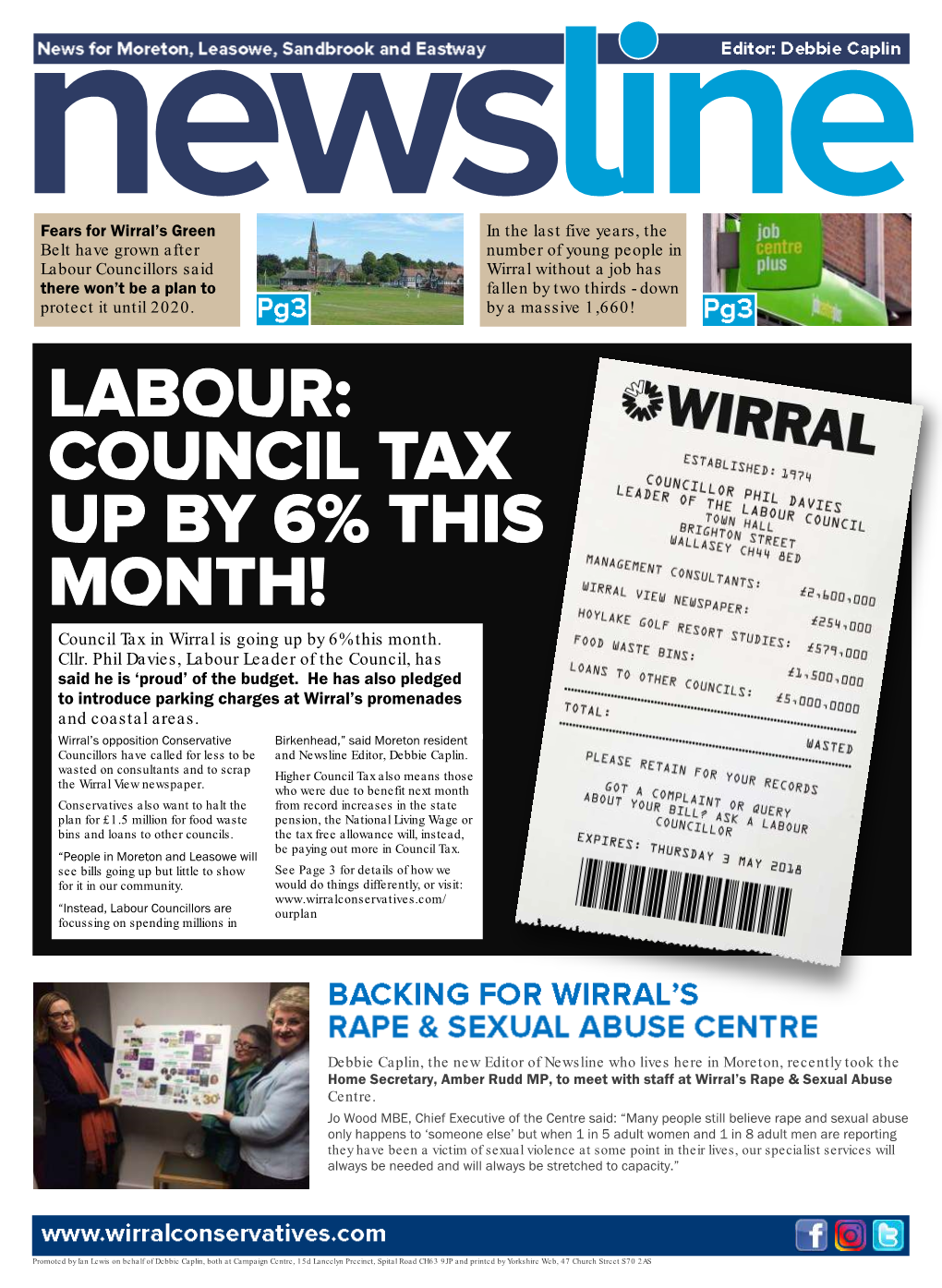 COUNCIL TAX up by 6% THIS MONTH! Council Tax in Wirral Is Going up by 6% This Month