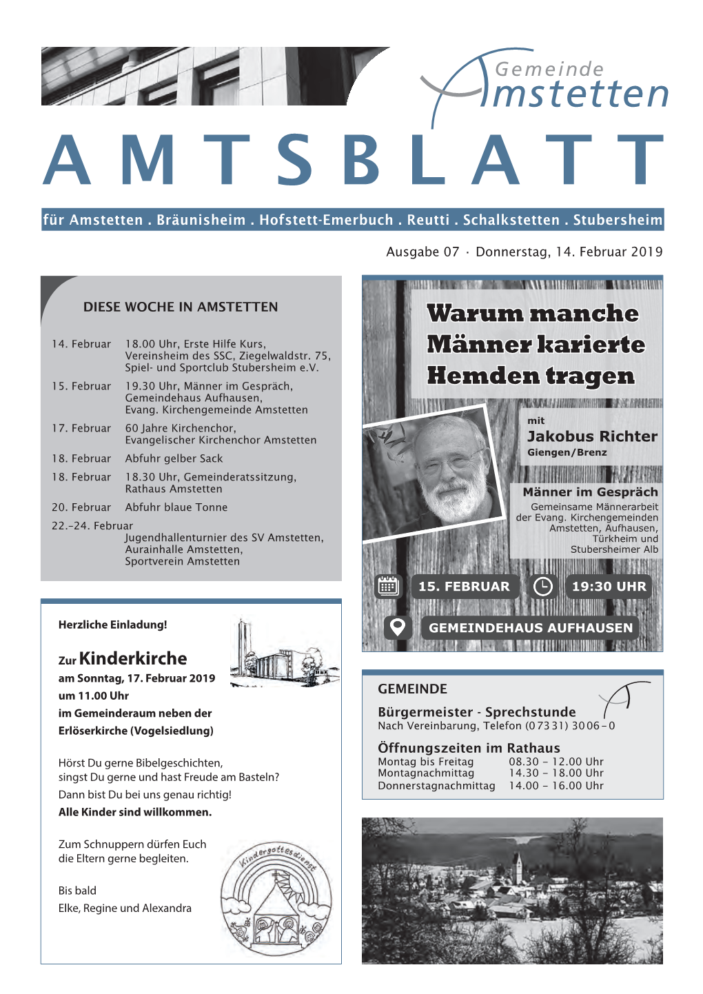 Amtsblatt a M T S B L A