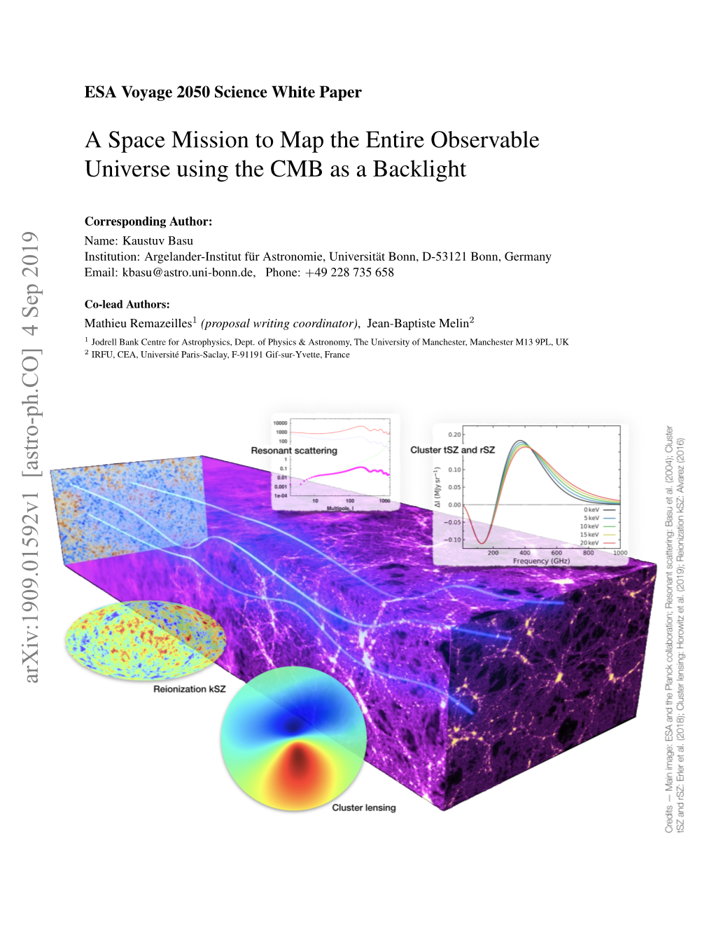 A Space Mission to Map the Entire Observable Universe Using the CMB As a Backlight