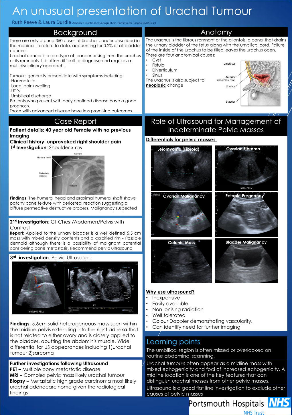 An Unusual Presentation of Urachal Tumour