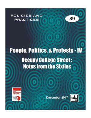 People, Politics & Protests IV