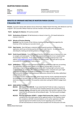 Murton Parish Council