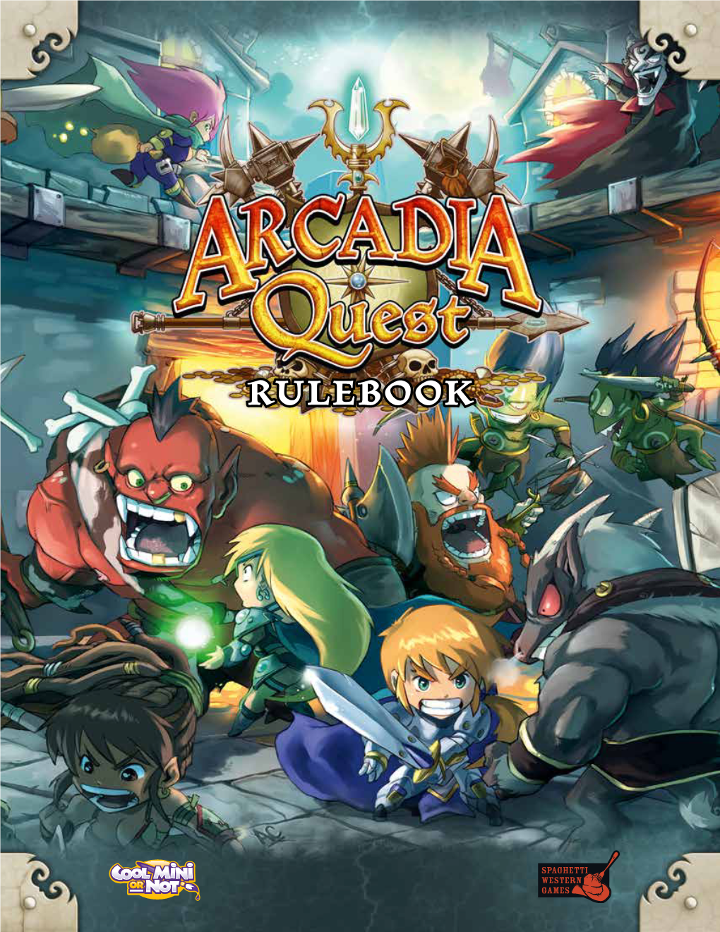 RULEBOOK ARCADIA QUEST - Rulebook the TALE of ARCADIA