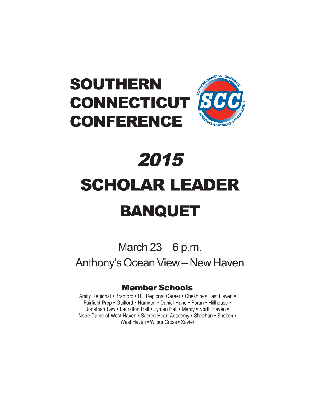 SCC Scholar Leader Program 2015