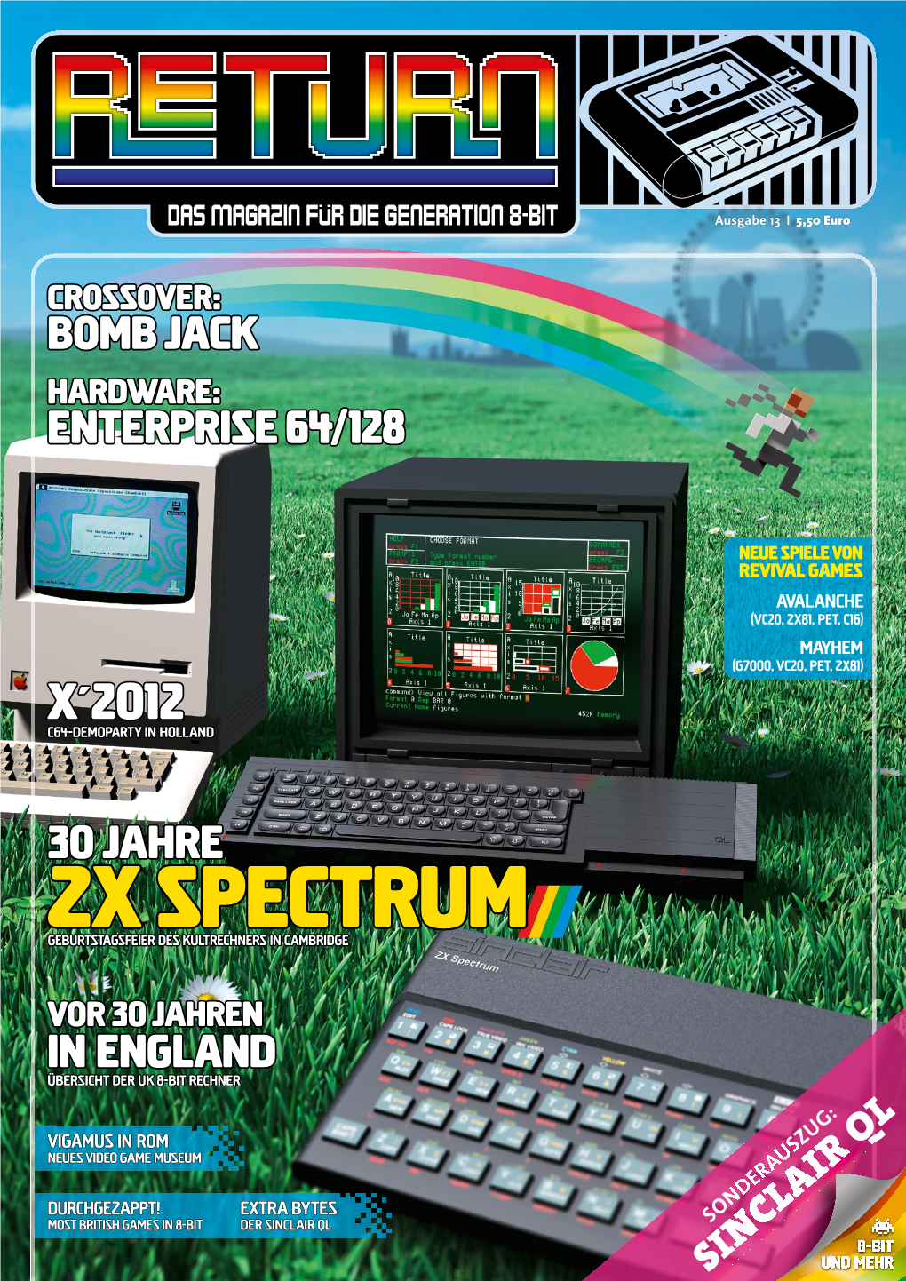 ZX Spectrumdes Kultrechners in Cambridge