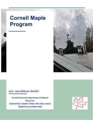 Cornell Maple Program