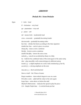 Gershwin-Prelude-No-1.Pdf