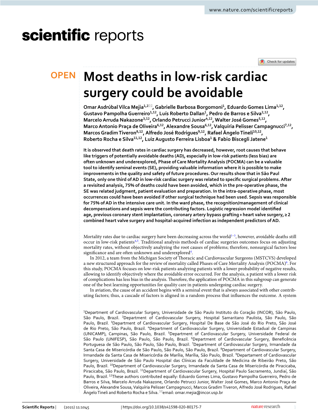 Most Deaths in Low-Risk Cardiac Surgery Could Be Avoidable