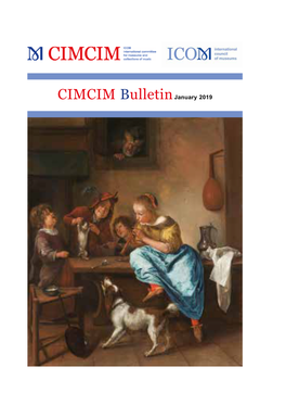 CIMCIM Bulletinjanuary 2019