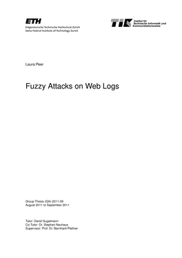 Fuzzy Attacks on Web Logs
