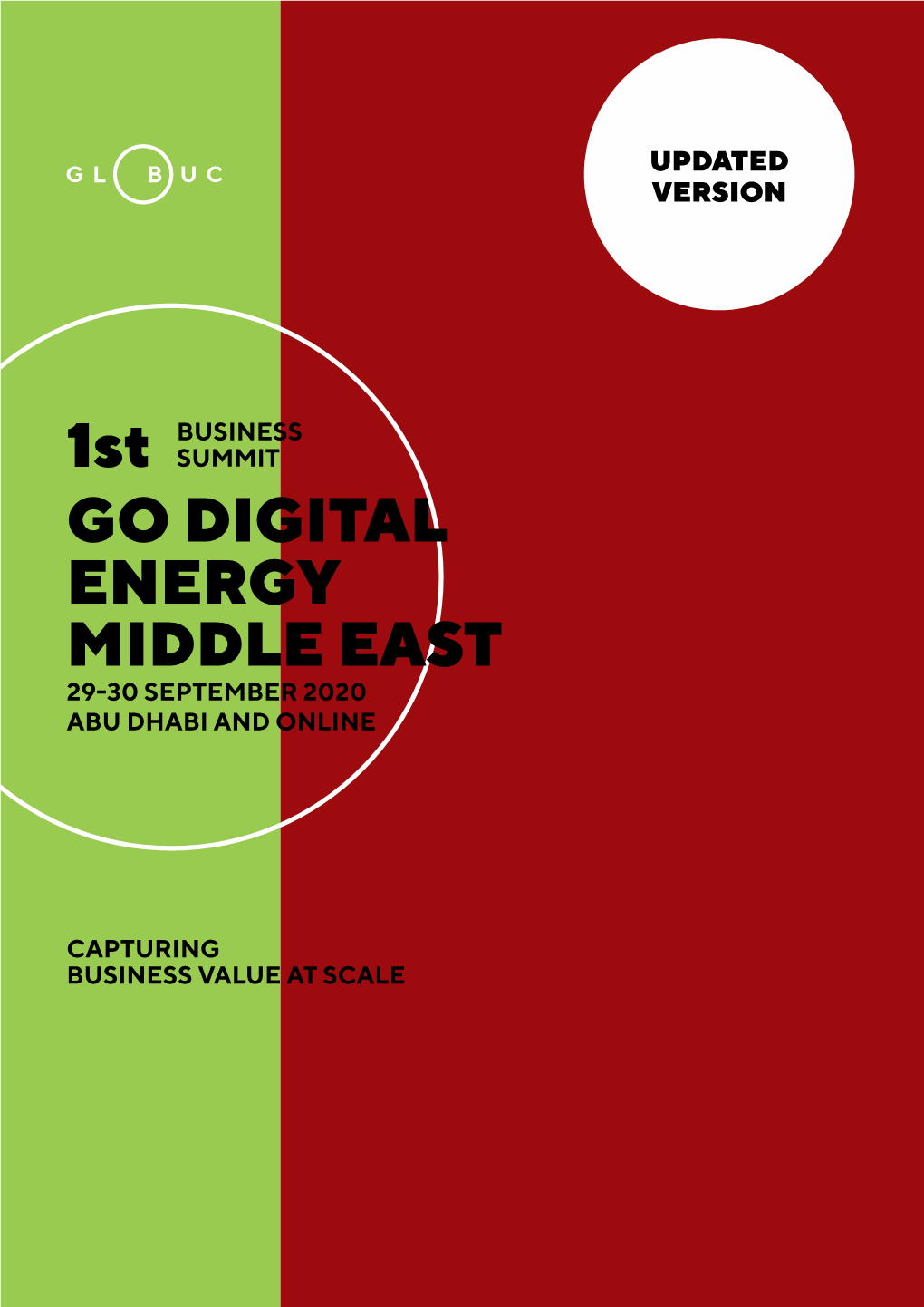 Go Digital Energy Middle East 29-30 September 2020 Abu Dhabi and Online