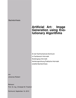 Reflection-Basierte Genetische Programmierung Am Beispiel