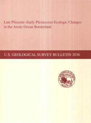Late Pliocene-Early Pleistocene Ecologic Changes in the Arctic Ocean Borderland