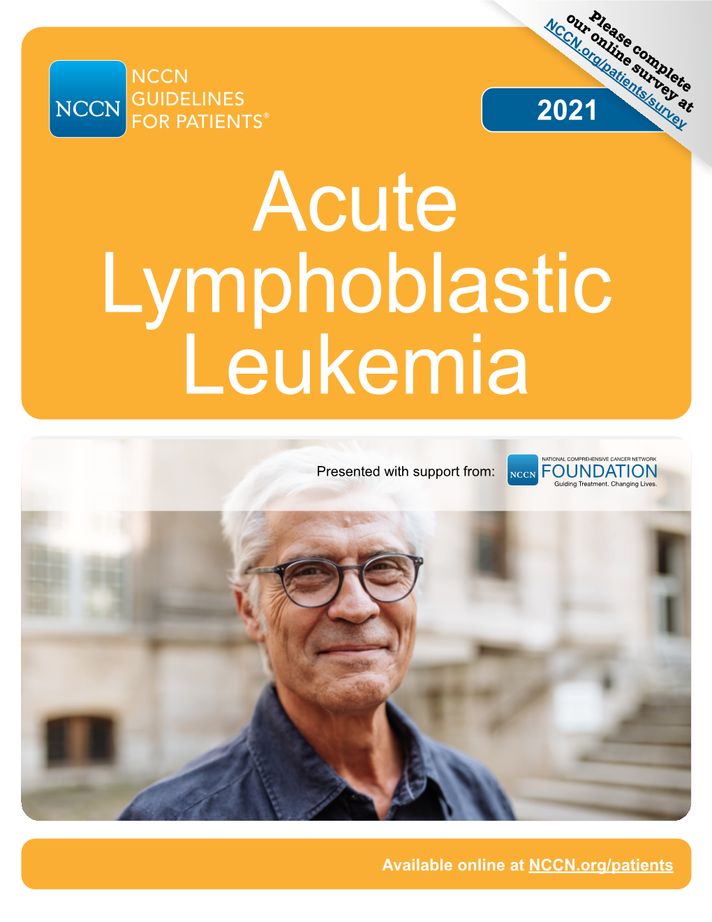 NCCN Guidelines for Patients Acute Lymphoblastic Leukemia