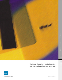 Technical Guide for Non-Radioactive Nucleic Acid Labeling and Detection