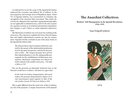 The Anarchist Collectives