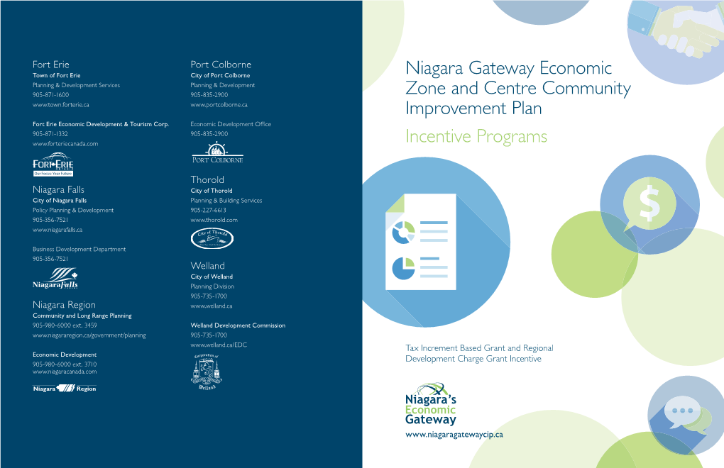 Niagara Gateway Economic Zone and Centre Community Improvement