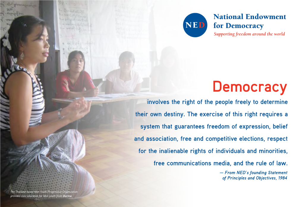 National Endowment for Democracy