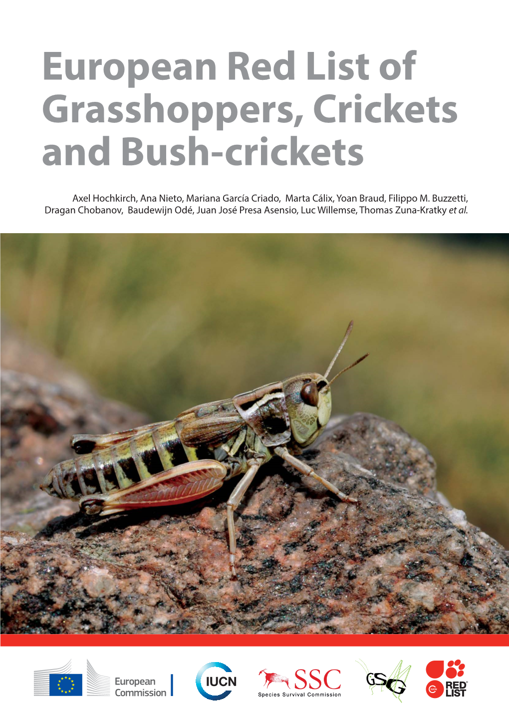 European Red List of Grasshoppers, Crickets and Bush-Crickets