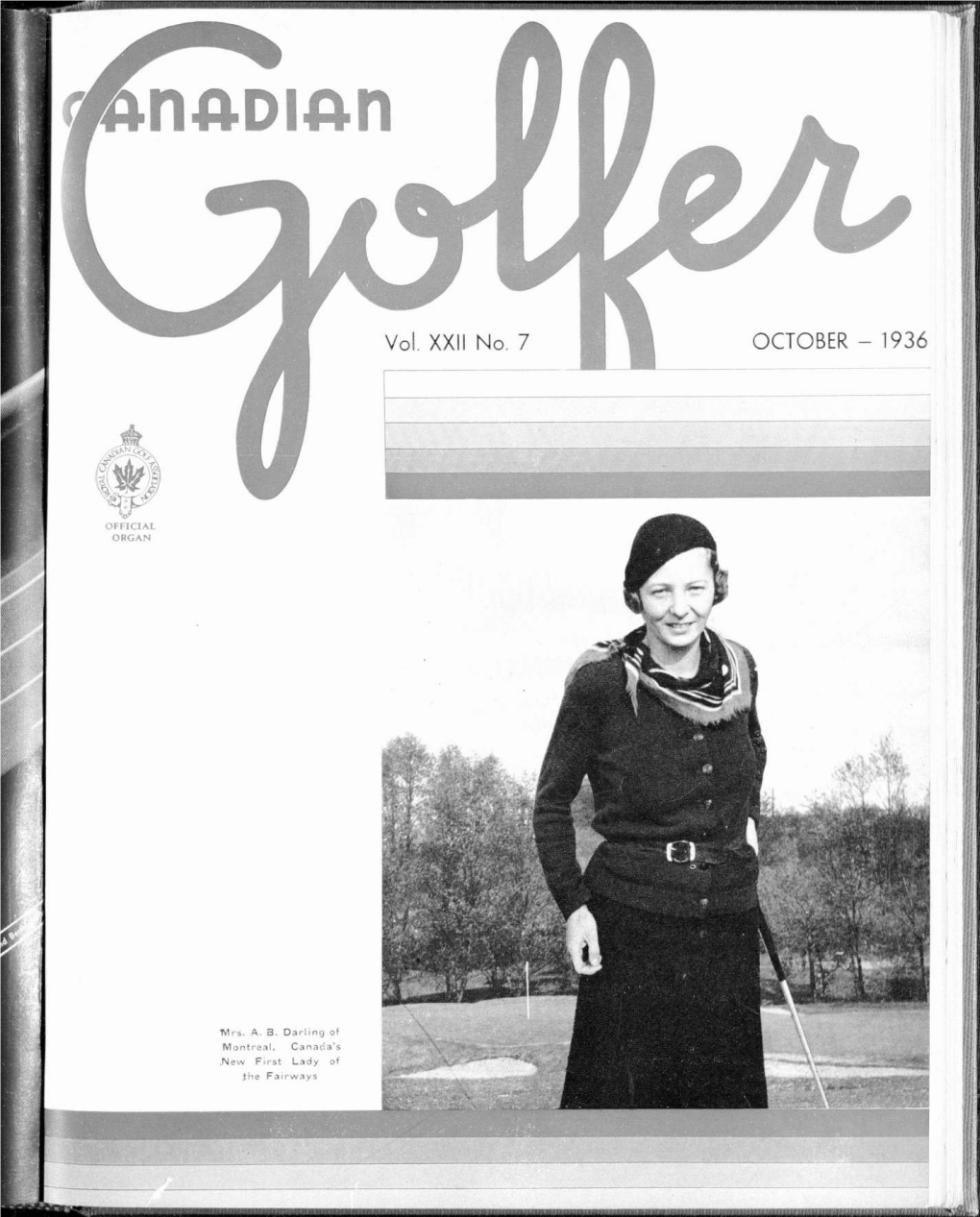 Canadian Golfer, October, 1936