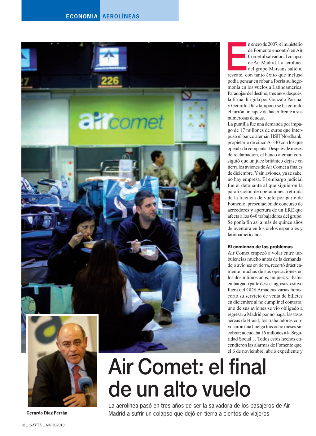 Air Comet: El Final De Un Alto Vuelo