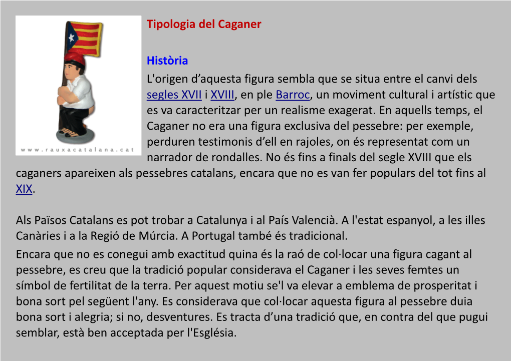 Nominacions Al Caganer De L'any 2018