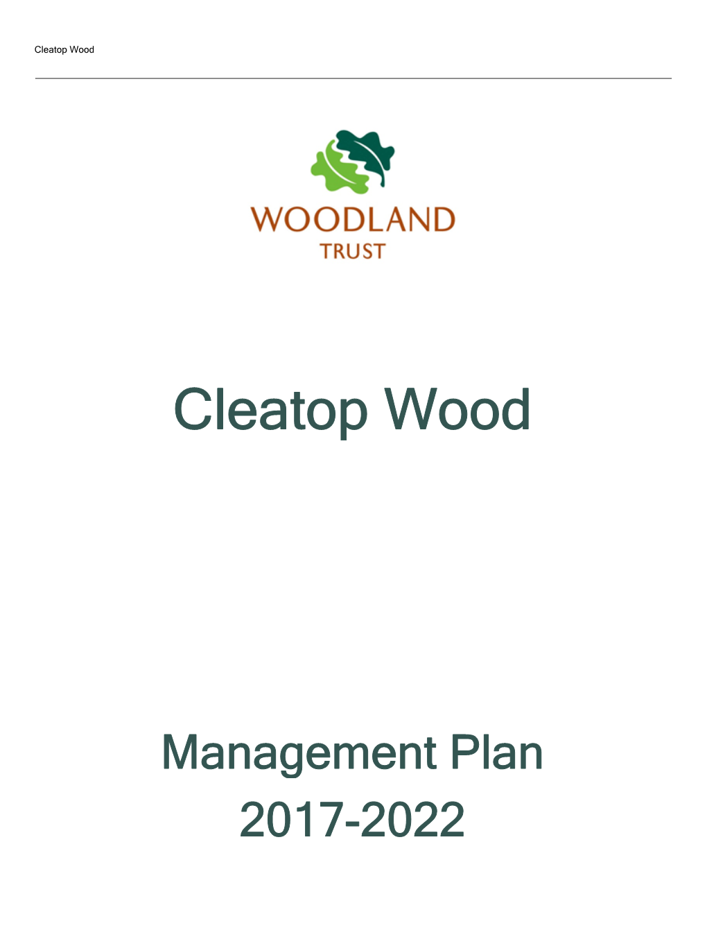 Cleatop Wood