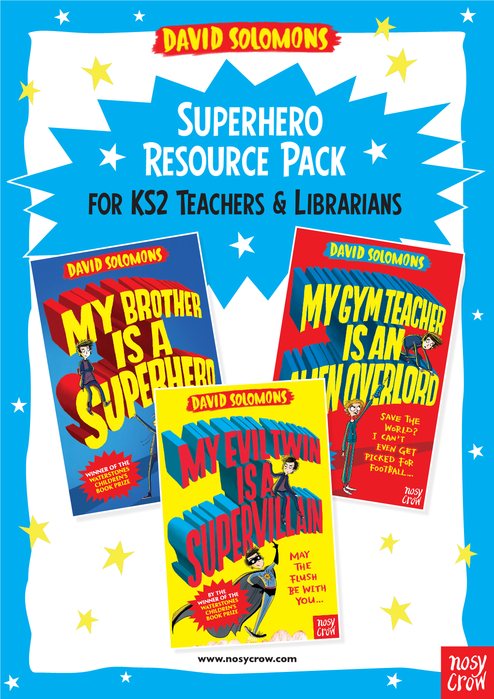 Superhero Resource Pack for KS2 Teachers & Librarians