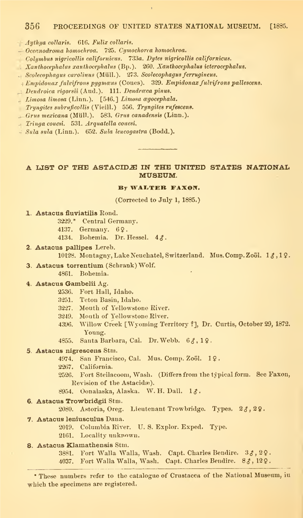 Proceedings of the United States National Museum