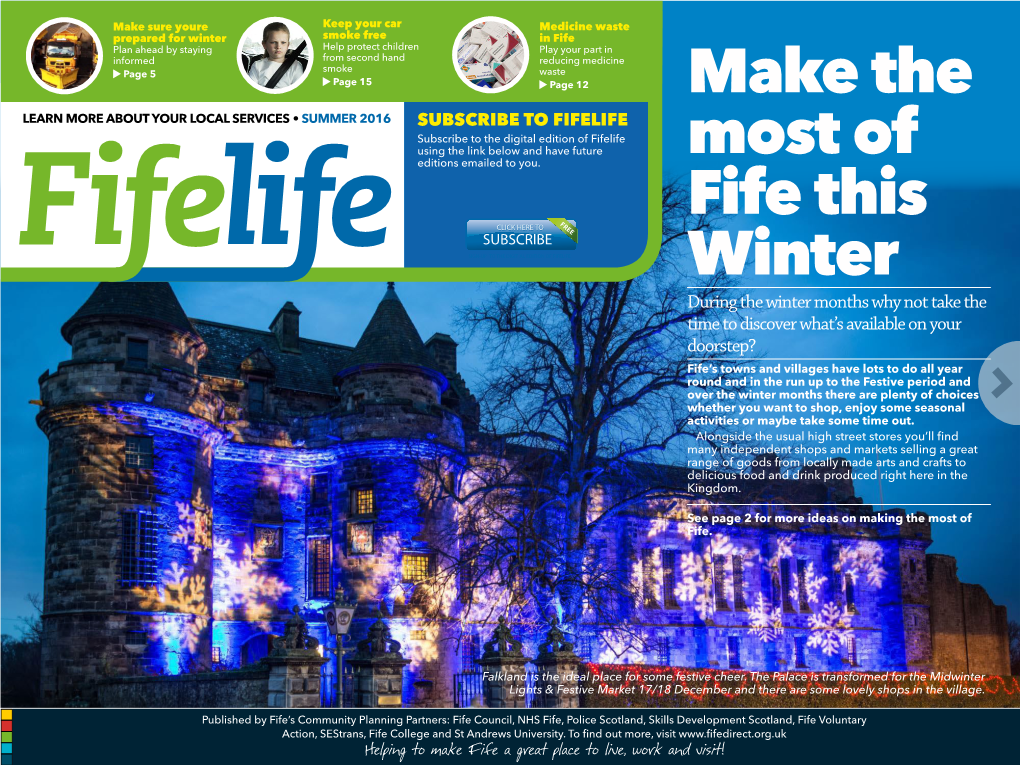 Make the Most of Fife This Winter