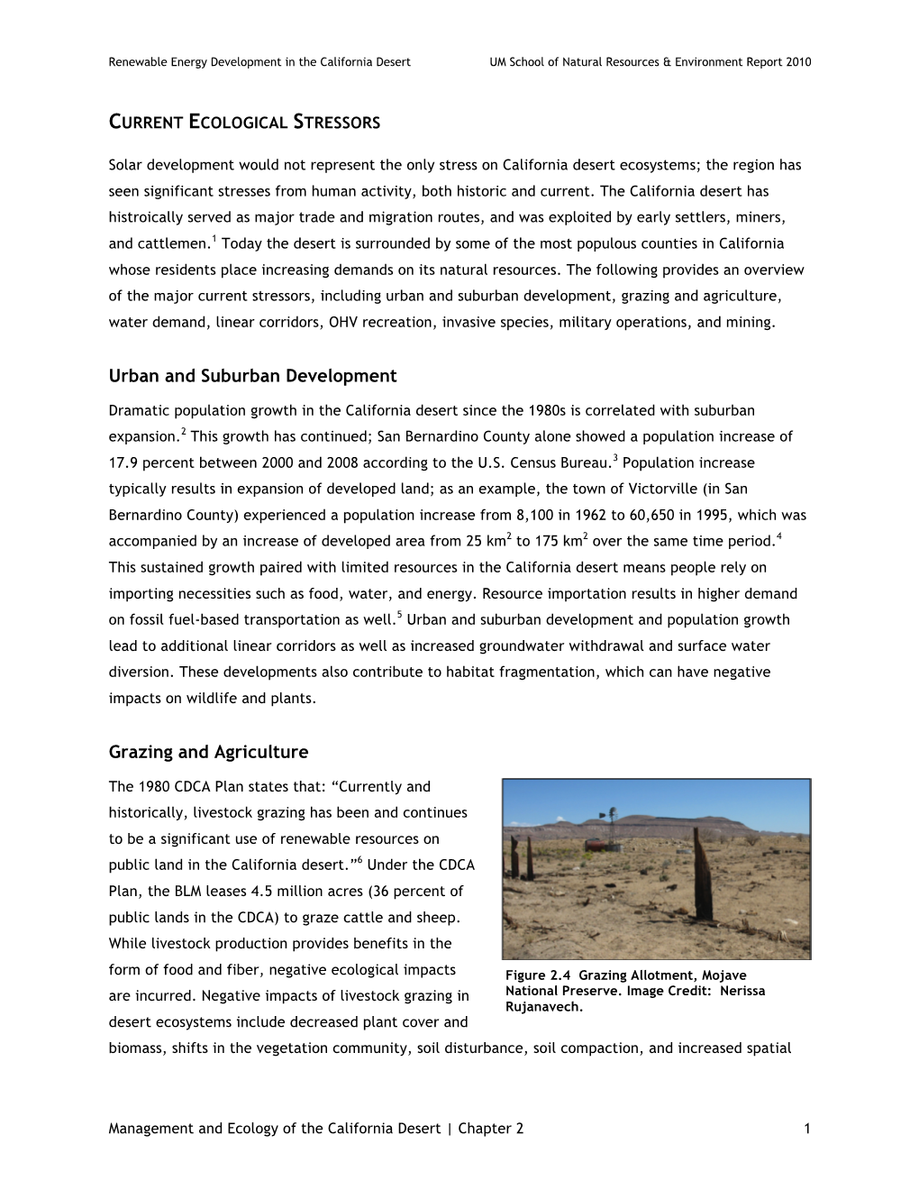 Current Ecological Stressors (PDF)