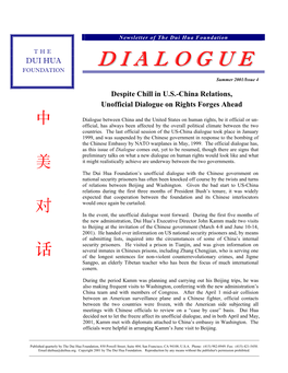 Dialogue Issue 4