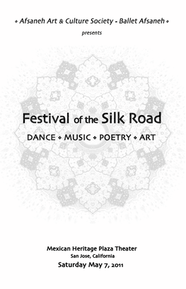 Festsilkroad-2011Program.Pdf