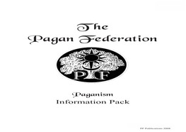 Paganism Info Pack