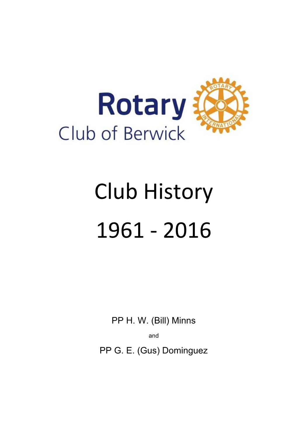 Club Presidents 1961-2016