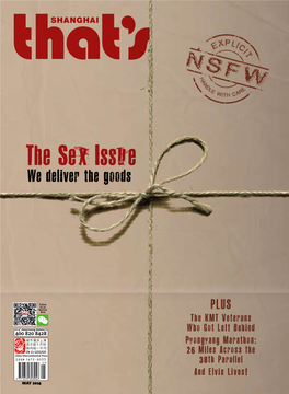 The Sex Issue We Deliver the Goods